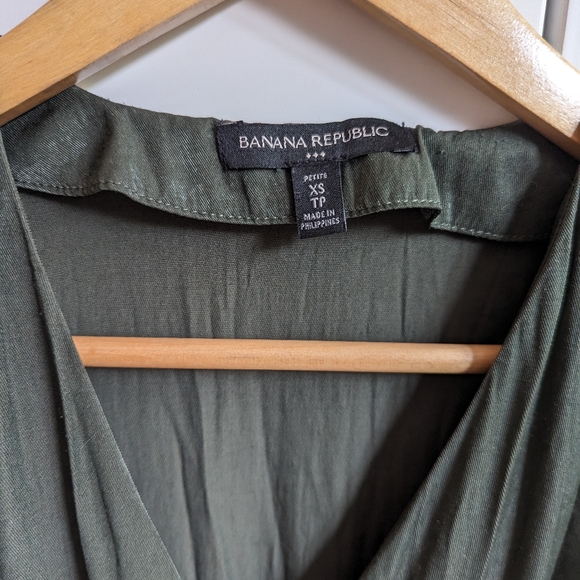 Banana Republic midi dress, XS, pine green - Picture 3 of 7
